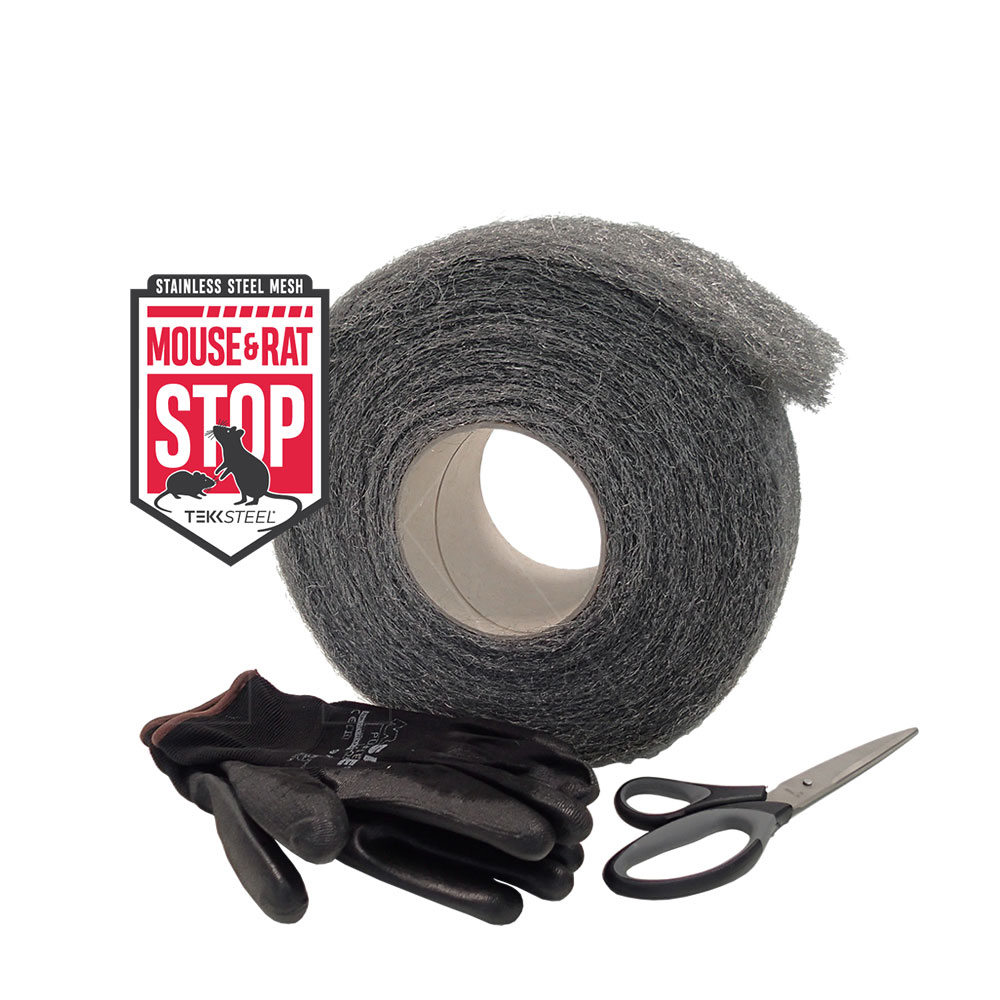 Product Image for Mouse & Rat STOP - Stålull 1 kg samt sax och handskar